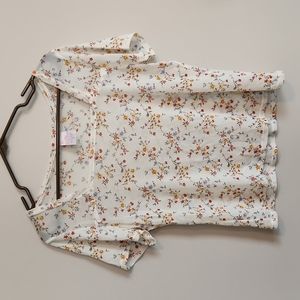 NOBO sheer T shirt sz lg